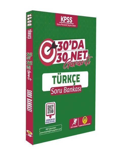 Tasarı Yayınları KPSS Türkçe 30 da 30 Net Garanti Soru Bankas  (4022)