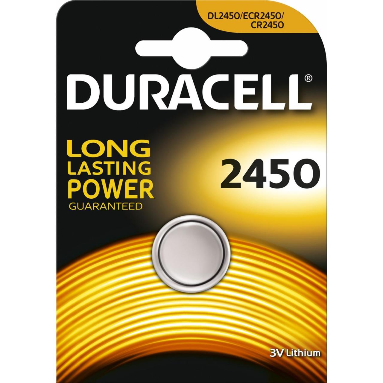 CLZ202 Duracell Yuvarlak Düğme Pil 2450 3 Volt