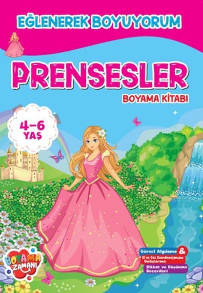 Eğlenerek Boyuyorum Prensesler  (4022)