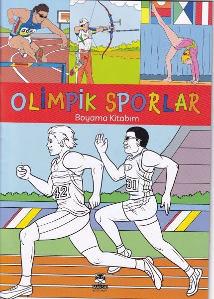 Olimpik Sporlar Boyama Kitabım  (4022)