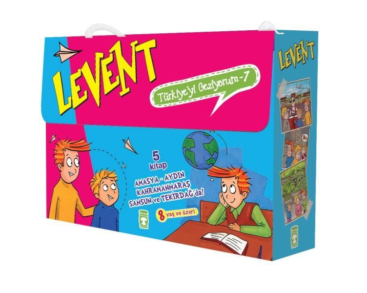 Levent Türkiye'yi Geziyorum 7 Set (5 Kitap)  (4022)