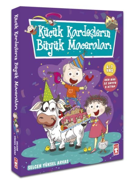 Küçük Kardeşlerin Büyük Maceraları Seti (5 Kitap)  (4022)