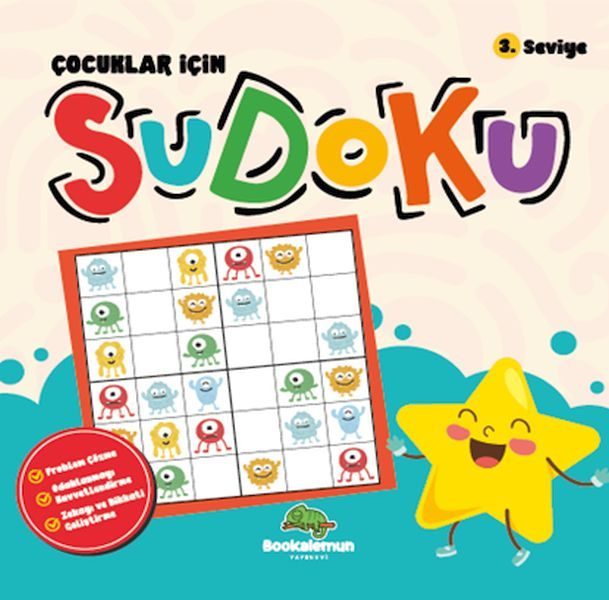 Çocuklar İçin Sudoku 3.Seviye  (4022)