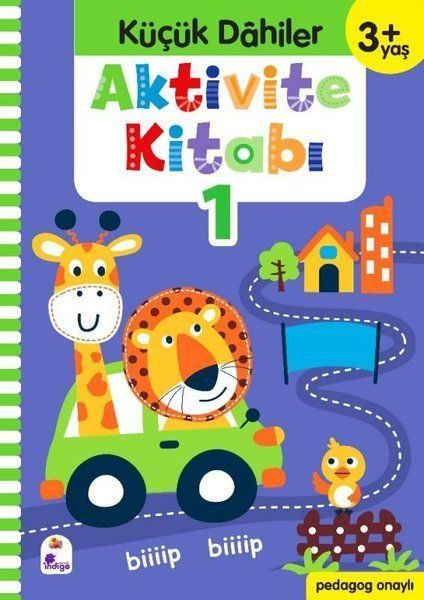 Küçük Dahiler Aktivite Kitabı 1 (3+ Yaş)  (4022)