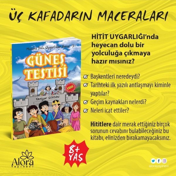 Macera Dolu Uygarlıklar - 3 Güneş Testisi - Hitit  (4022)