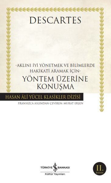 Yöntem Üzerine Konuşma - Hasan Ali Yücel Klasikleri  (4022)