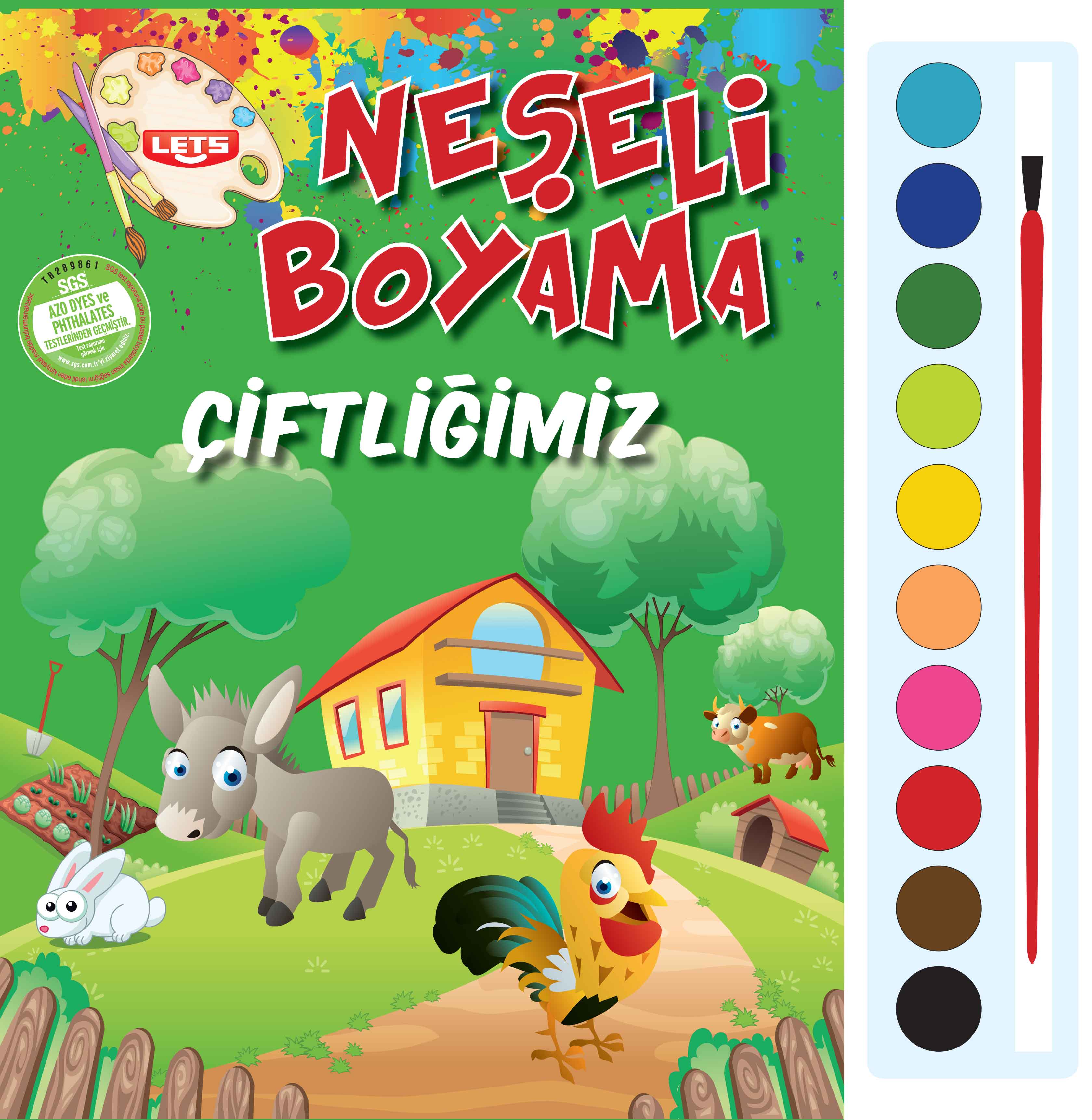 Neşeli Boyama - Çiftliğimiz  (4022)