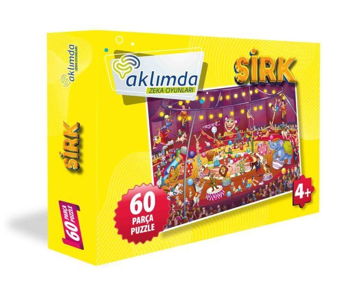 60 Parça Puzzle Sirk  (4022)