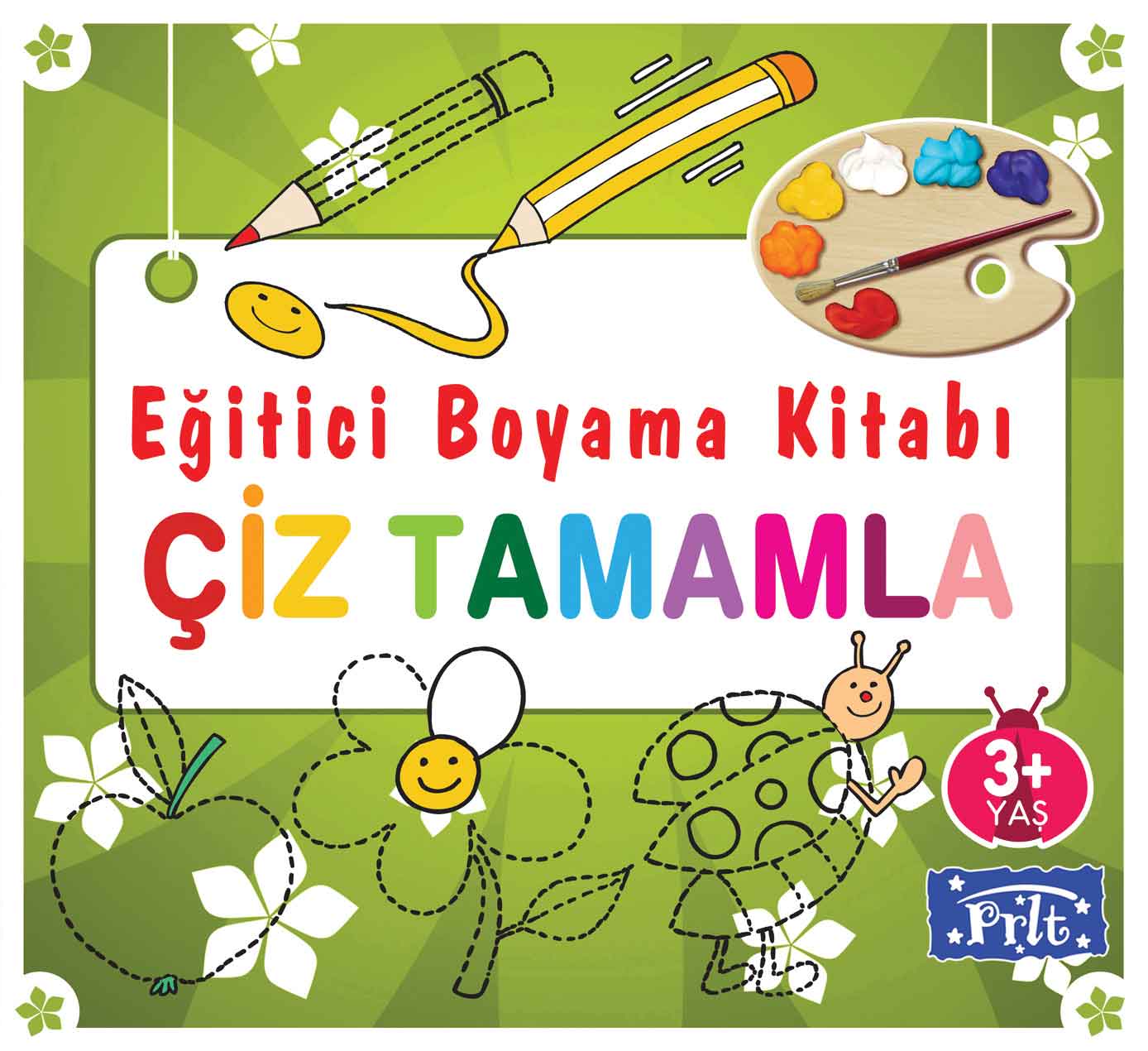 Eğitici Boyama - Kitabı Çiz Tamamla  (4022)