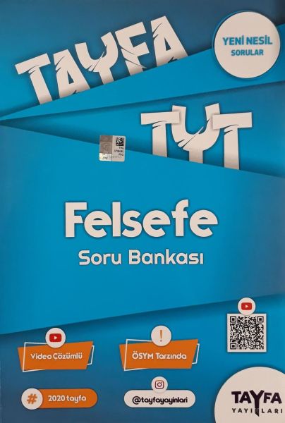 Tayfa TYT Felsefe Soru Bankası (Yeni)  (4022)