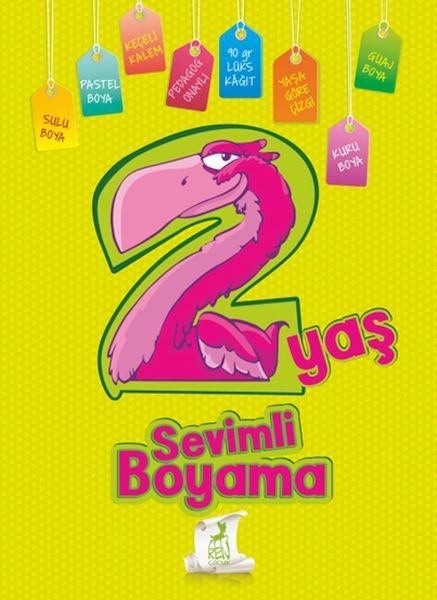 Sevimli Boyama 2 Yaş  (4022)