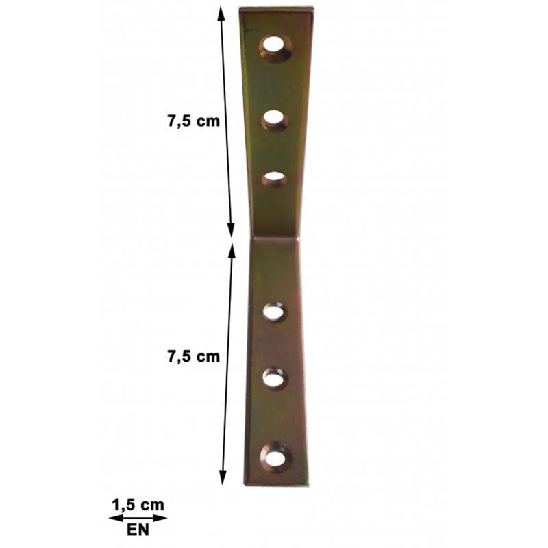 CLZ202 Masa Köşe 15x75 mm