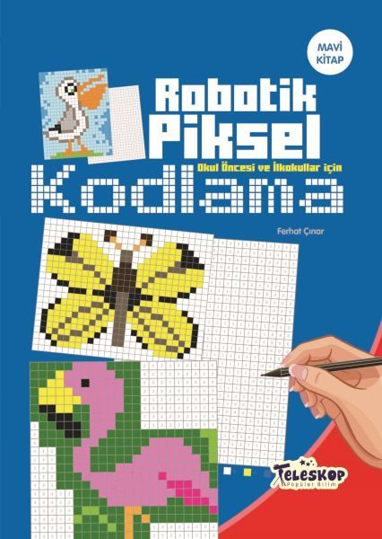 Robotik Piksel Kodlama Mavi Kitap  (4022)