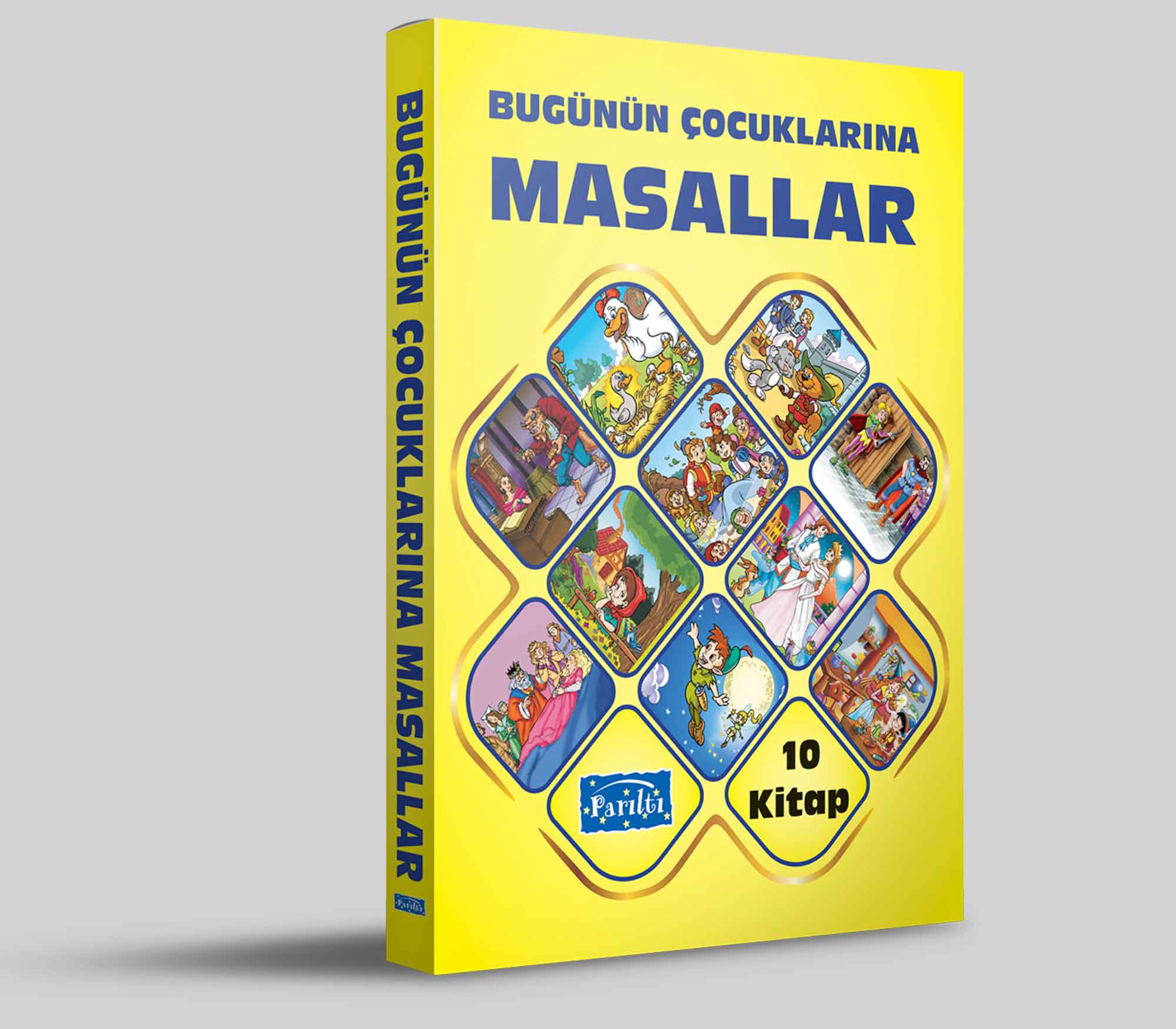 Bugünün Çocuklarına Masallar 10 Kitap  (4022)